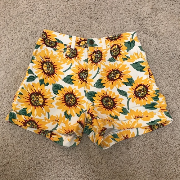 American Apparel Pants - Sunflower high wasted shorts